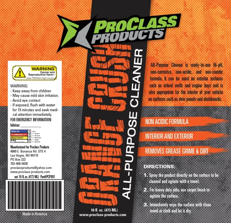 Orange Crush All-Purpose Cleaner – Powerful, Eco-Friendly Cleaning Solution - Image 2