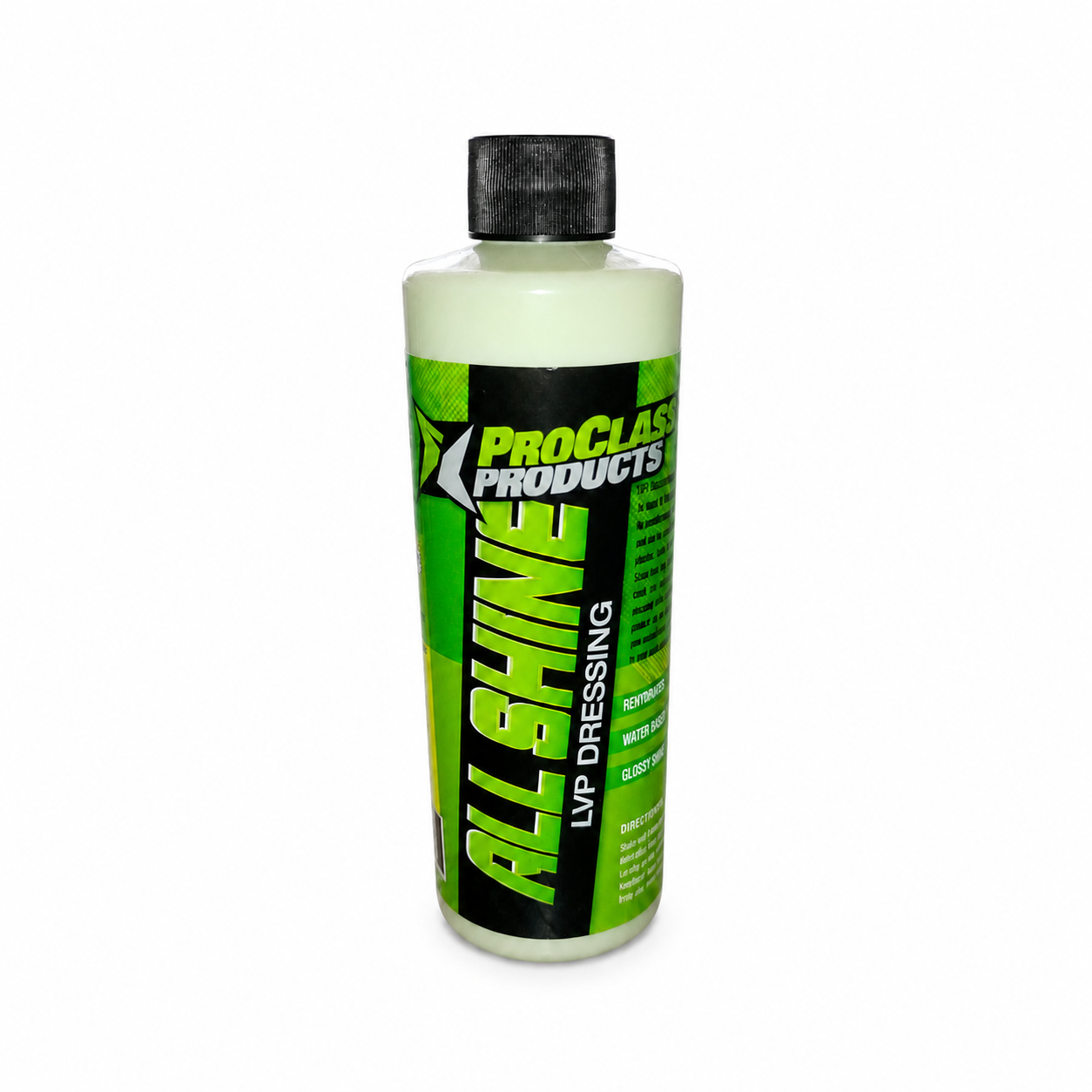 All Shine LVP Dressing - Professional Leather, Vinyl, and Plastic Dressing