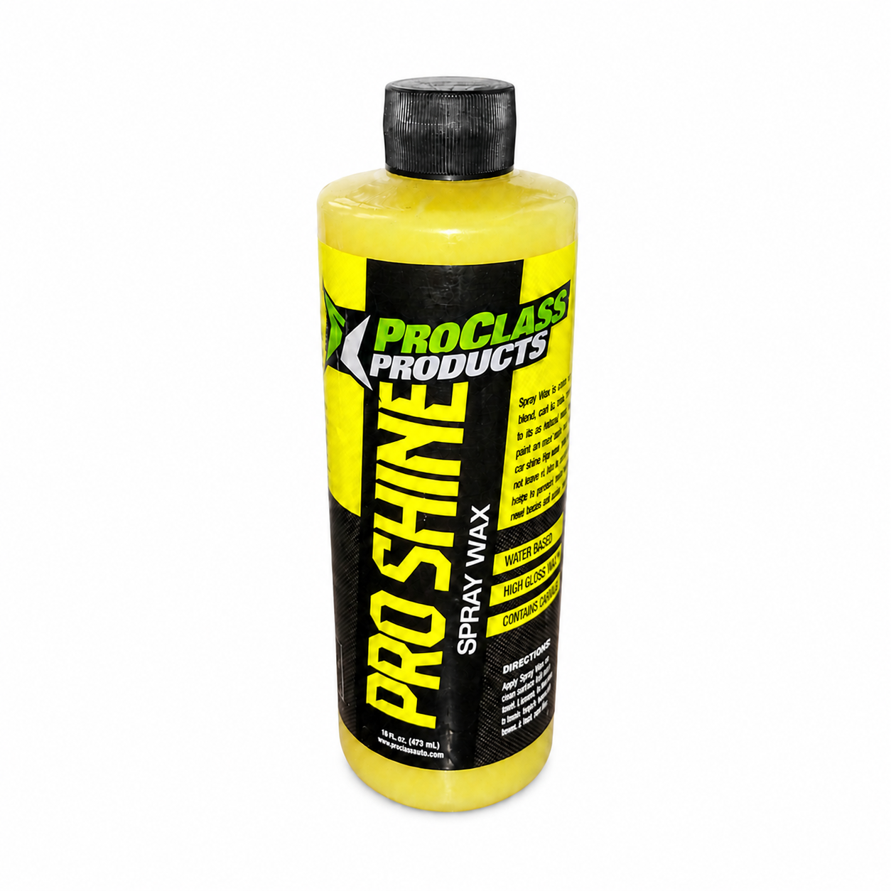 Pro Shine Spray Wax: Professional High Gloss Car Wax